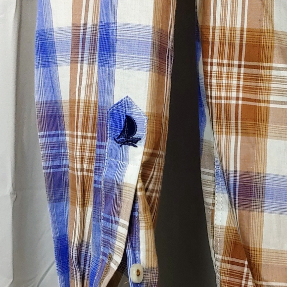 Fredrick Martin Mens Medium Button Down Shirt - Picture 3 of 7